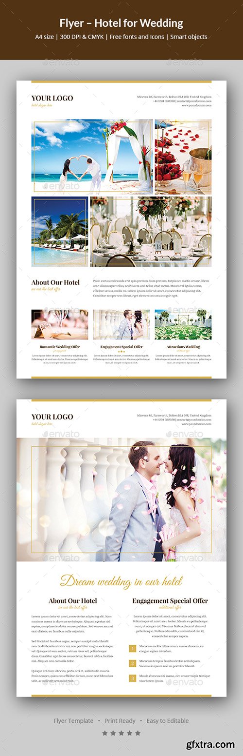 Graphicriver - Flyer – Hotel for Wedding 20777127