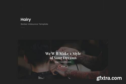ThemeForest - Hairy - Barber Unbounce Template 20516964