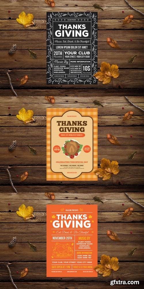 Thanksgiving Flyer Pack