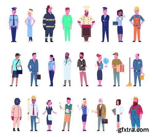 Vectors - People of Different Professions 24