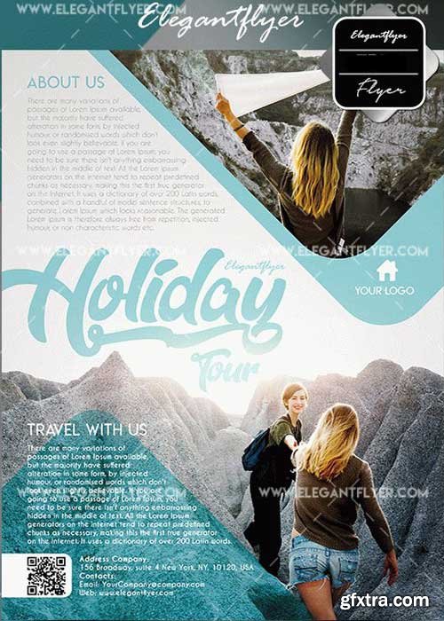 Holiday Tour v8 Flyer Template