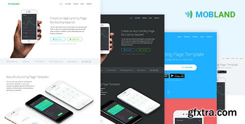 ThemeForest - Mobile App Landing Page Templates - Mobland v1.0 - 20522318