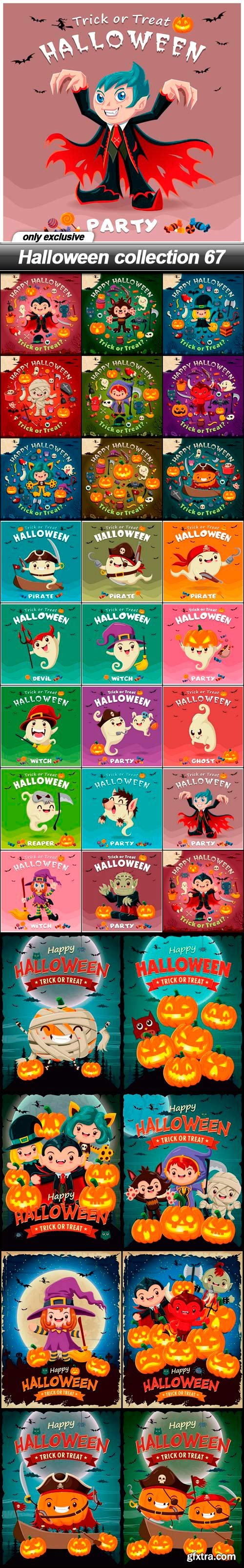 Halloween collection 67 - 31 EPS