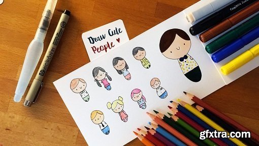 Drawing cute: People