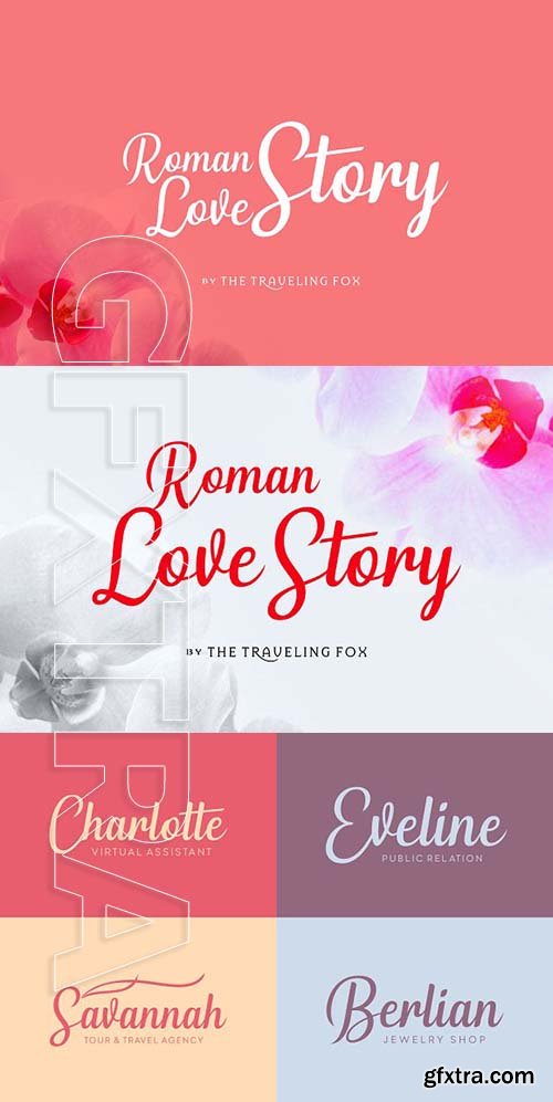 CreativeMarket - Roman Love Story 1967780