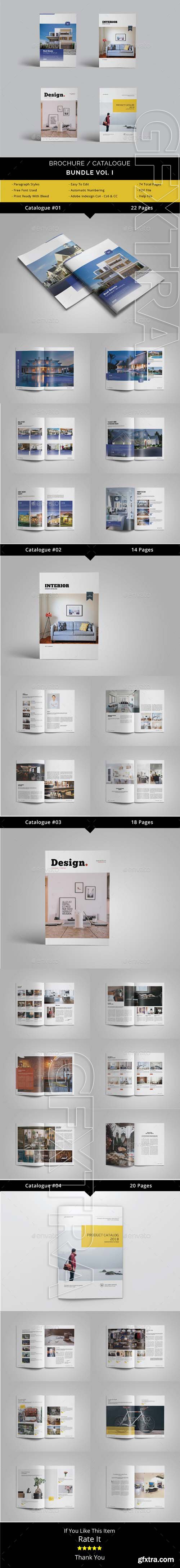 GraphicRiver - Brochure Catalogue Bundle Vol. I 20809195