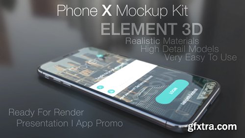 Videohive Phone X Mockup Kit 20758516