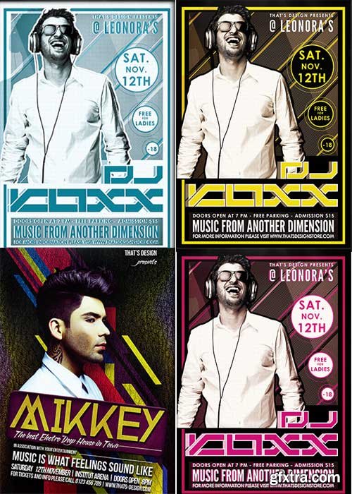 Special Guest Flyers 6in1 V5 Flyer Template