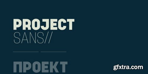 Project Sans Font Family (RETAIL)