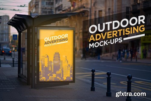 CreativeMarket Outdoor Advertising Mock-Up Vol.2 1981708