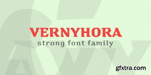 Vernyhora Font Family