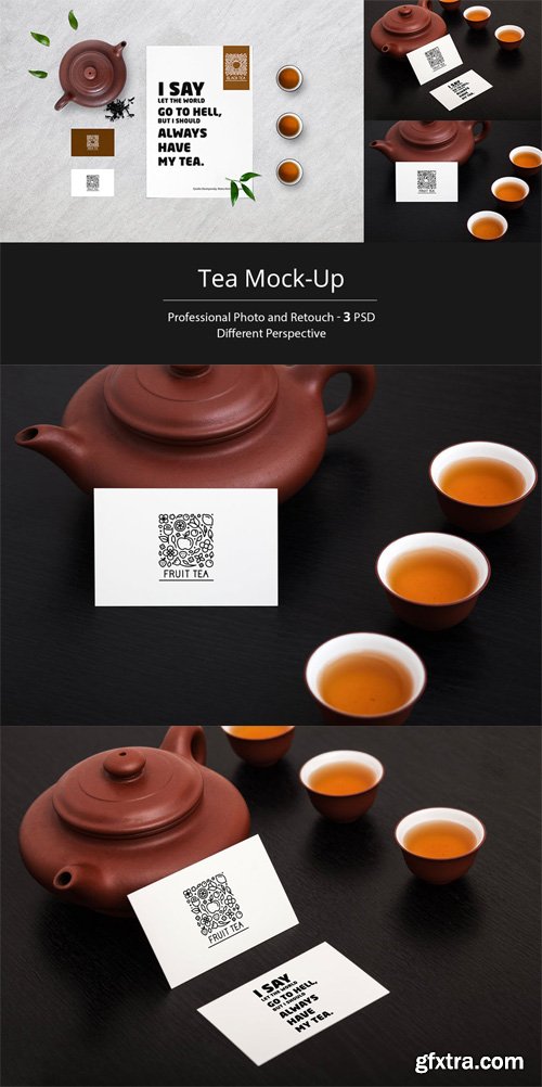 Tea Stationery Mock-Up