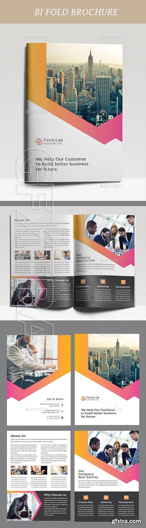 GraphicRiver - Bi Fold Brochure 20810384