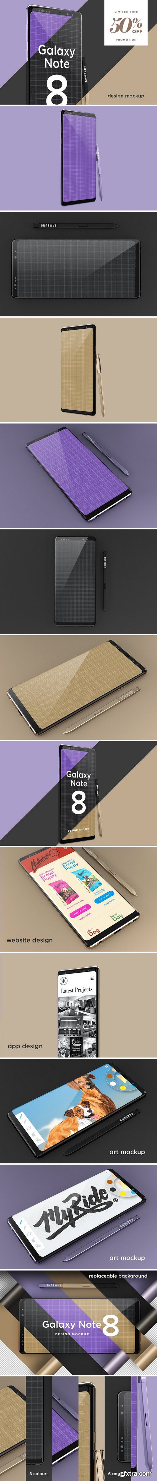 CM - Samsung Galaxy Note 8 Design Mockup 1428437
