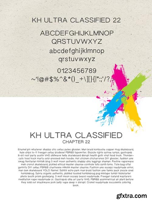 CreativeMarket - KH ULTRA CLASSIFIED 22 1985512