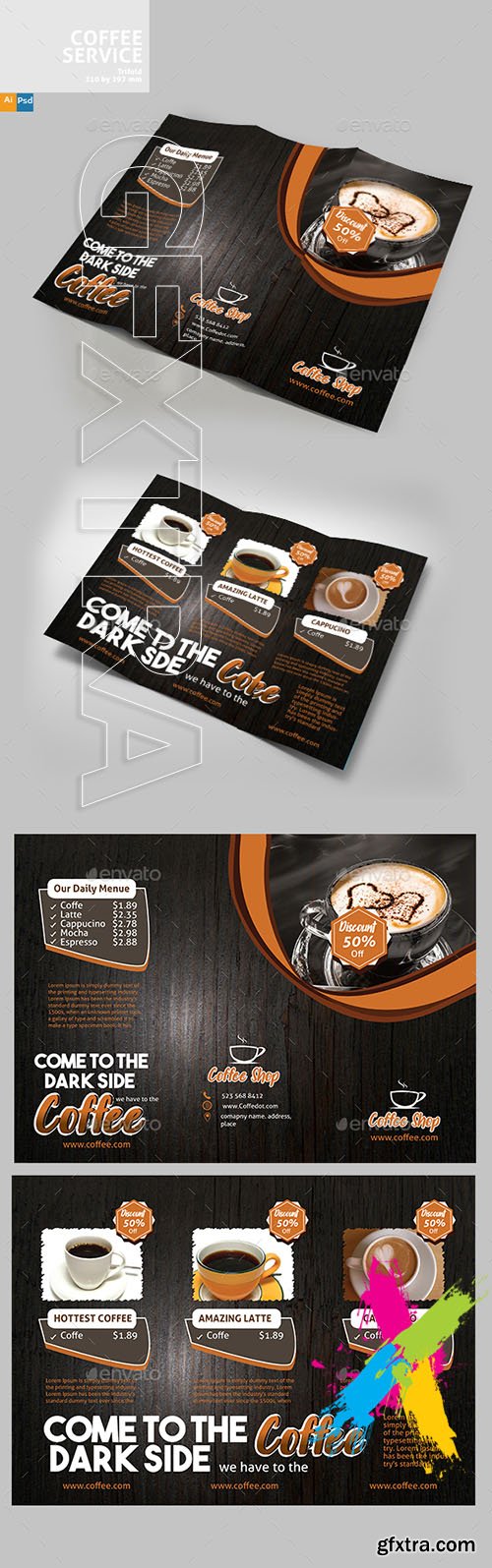GraphicRiver - Coffee Brochure 20840760
