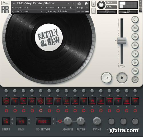Rattly and Raw The Vinyl Carving Station KONTAKT-SYNTHiC4TE