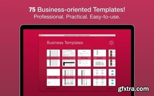 Business Templates (for Pages and Numbers) 2.0.1 (macOS)