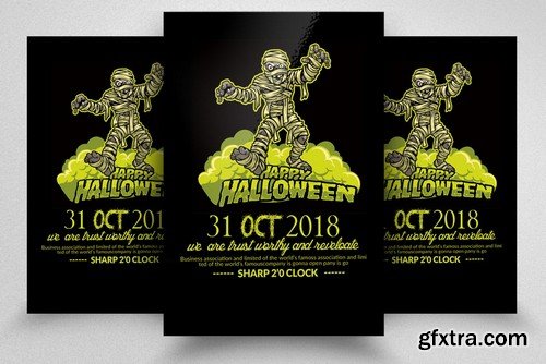 CM - Horror Halloween Flyer Templates 1978323