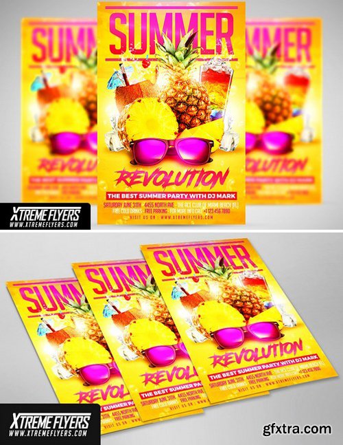 CM - Summer Party Flyer Template 1815370