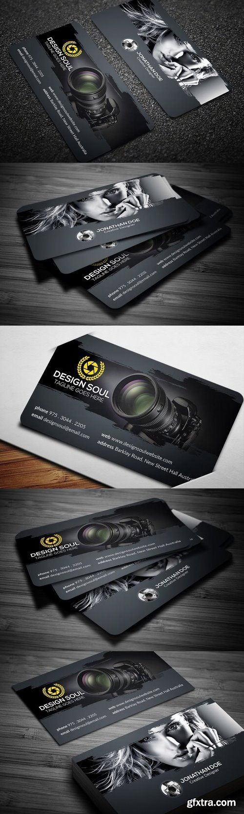CreativeMarket - Photography Business Card 1365997