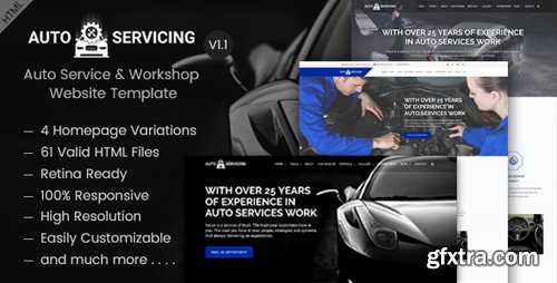 ThemeForest - AutoServicing v1.1 - Auto Service & Garage/Workshop Website Template - 20816259