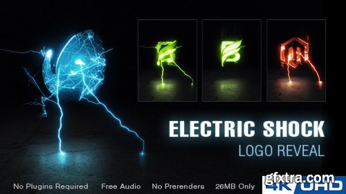 Videohive Electric Shock Logo Reveal 20654638