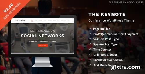 ThemeForest - The Keynote v2.03 - Conference / Event / Meeting WordPress Theme - 9718856