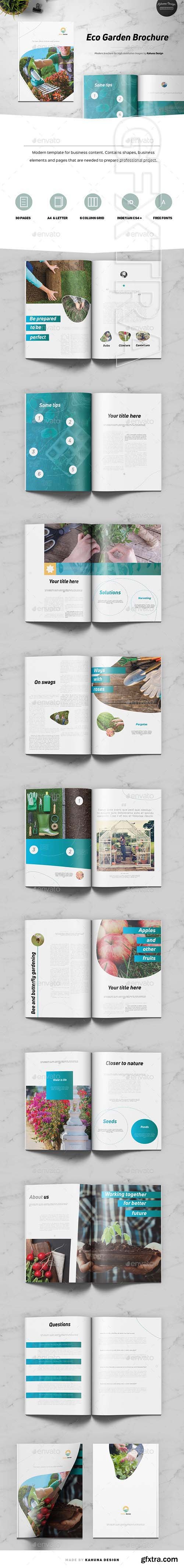GraphicRiver - Eco Garden Brochure 20864883