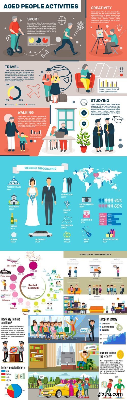 Vectors - Infographics with People 65