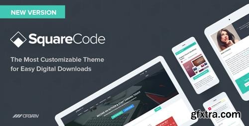 ThemeForest - SquareCode v2.8.0 - Marketplace for Easy Digital Downloads - 8219662