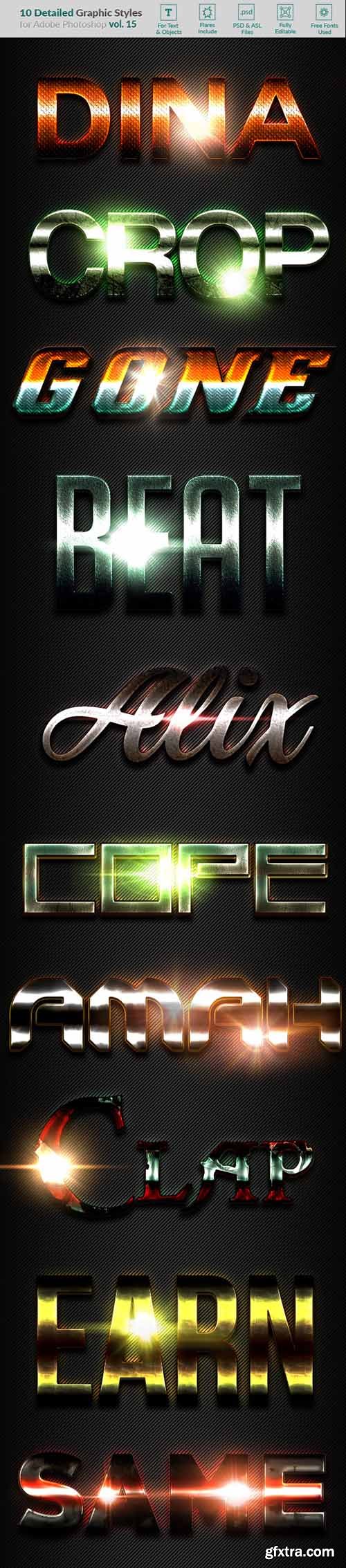 GraphicRiver - 10 Text Effects Vol 15 20903278