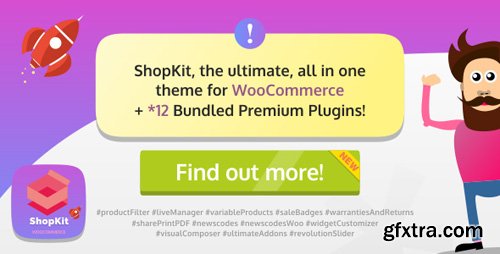 ThemeForest - ShopKit v1.2.3 - The WooCommerce Theme - 19438294
