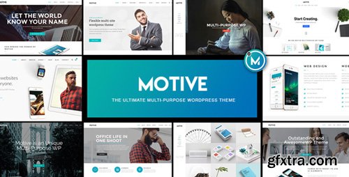 ThemeForest - Motive v1.0.2 - Multi-Purpose WordPress Business Theme - 18614384