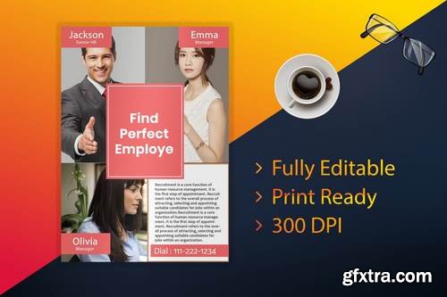HR Employment Flyer - Business Flyer - Print Ready