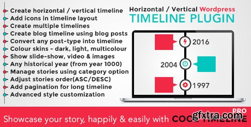 CodeCanyon - Cool Timeline Pro v2.6 - WordPress Timeline Plugin - 17046256