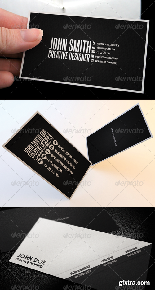GraphicRiver - Clean Business Card Bundle - 839300