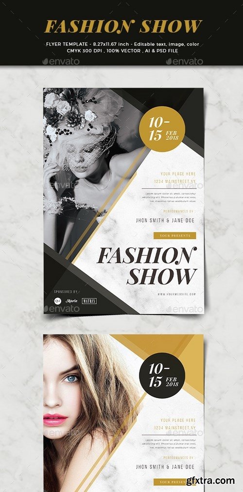 GraphicRiver - Fashion Show Flyer 20722112