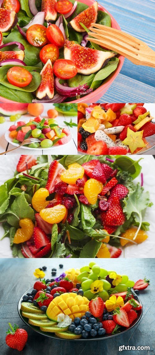 Photos - Fruits Salads Set 3