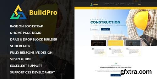ThemeForest - BuildPro - Construction Drupal 8 Theme (Update: 28 April 17) - 19481212