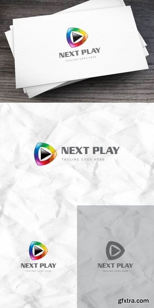 Next Play Logo Template