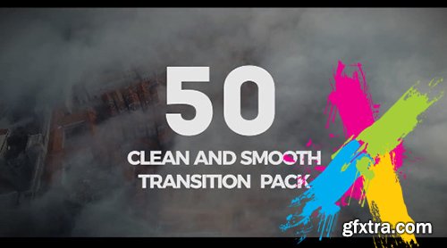 50 Clean Transition Pack - Premiere Pro Templates