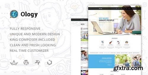 ThemeForest - Ology v1.0.0 — Education | Courses | Classes for Primary, Secondary & High School Education WordPress Theme 19142707