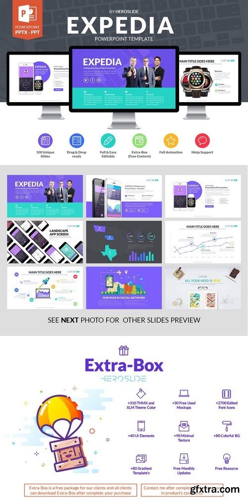 CM - Expedia Business Powerpoint Template 1355060
