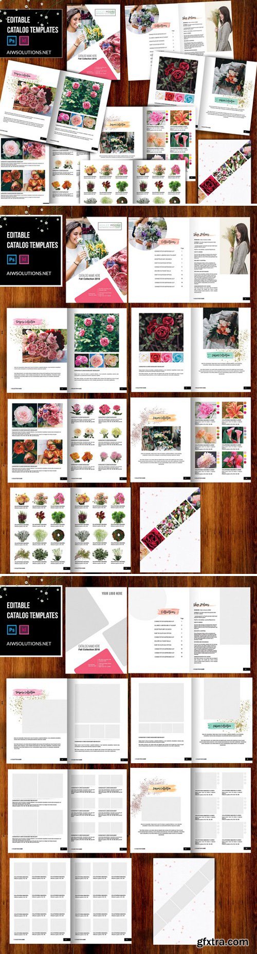 CM - wholesale flower catalog template 1971408