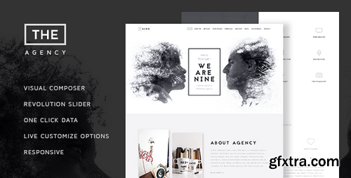 ThemeForest - The Agency v1.4 - Creative One Page Agency Theme 13373631