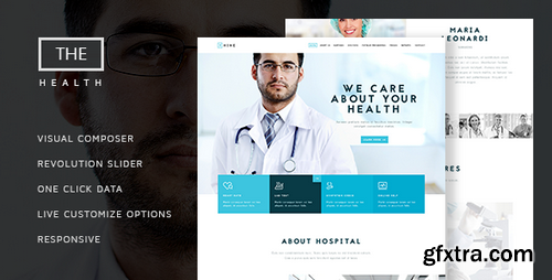 ThemeForest - The Hospital v1.6 - One and Multi Page Health Theme 13594391