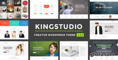 ThemeForest - Kingstudio v2.1 - Studio WordPress Theme 17366852
