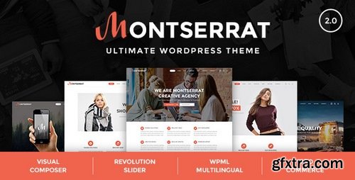 ThemeForest - Montserrat v2.3 - Multipurpose Modern WordPress Theme 18216156