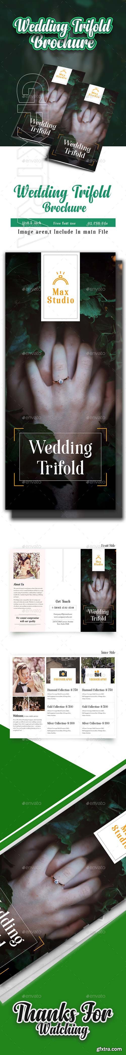 GraphicRiver - Wedding Trifold Brochure 20932255